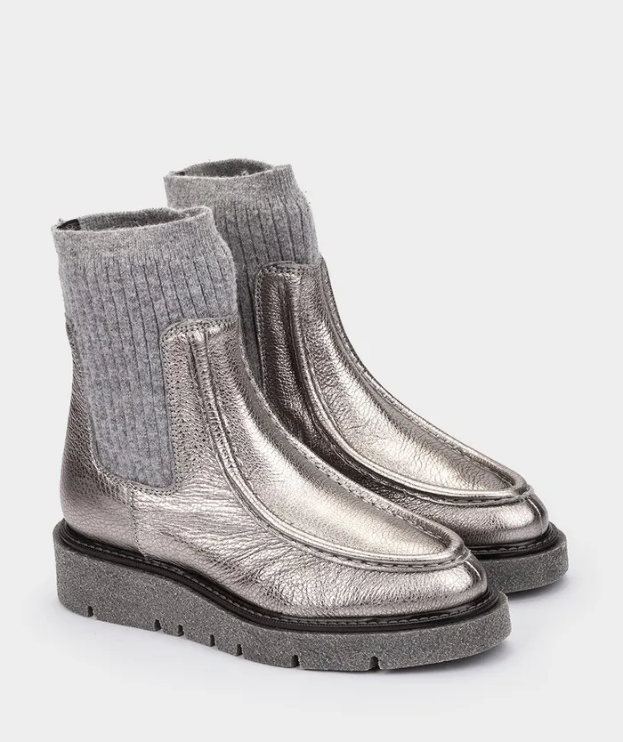 Women Patagonia Metallic 8211 Ankle Boots Pedro Miralles