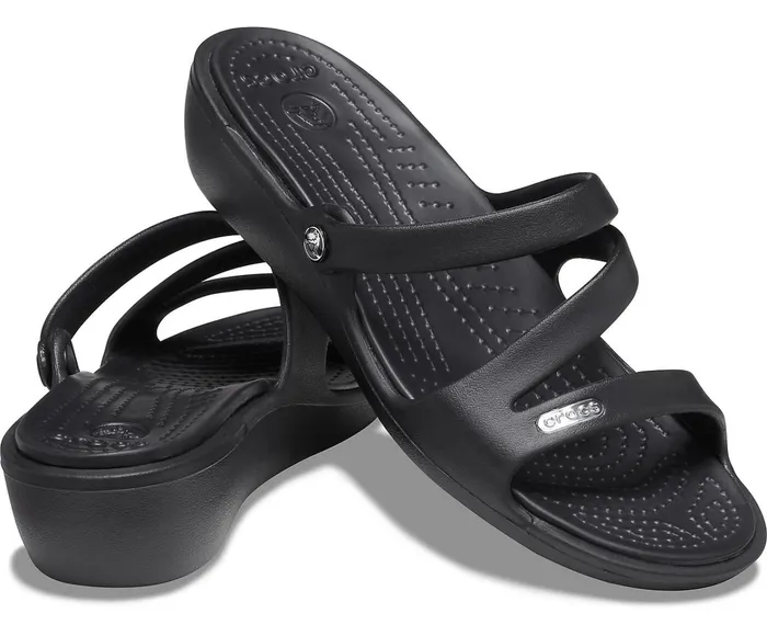 Women Patricia Sandal Black Black Crocs Sandals