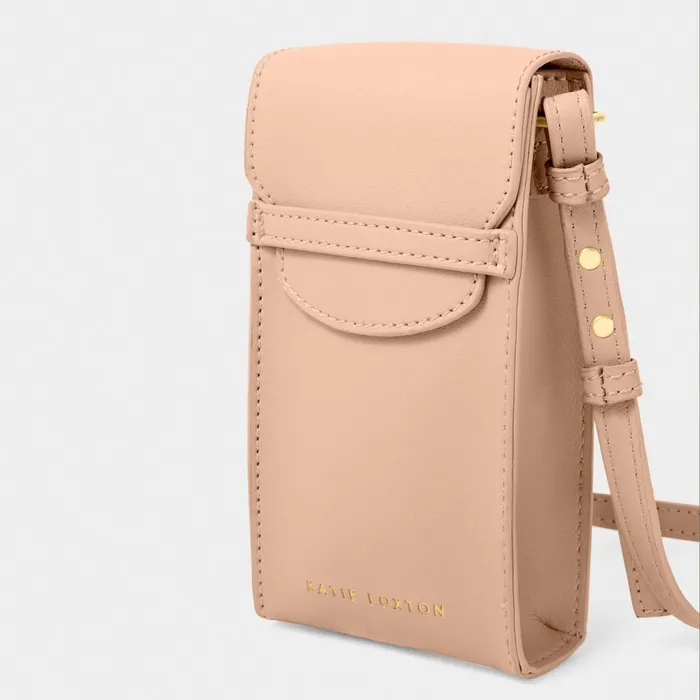 Women Phone Bags Katie Loxton Cece Crossbody Phone Bag In Nude Pink