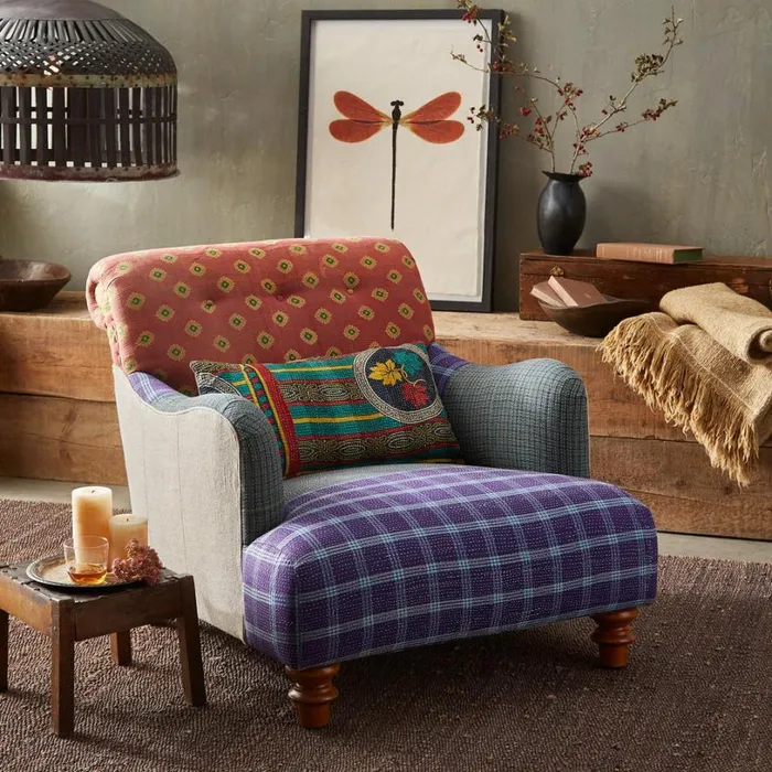 Women Pranay Sari Club Chair Sundance Catalog OneOfAKind