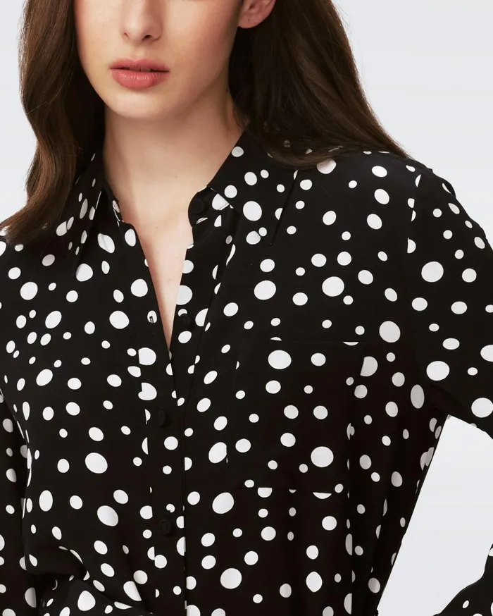 Women Prita Shirt Dress Spot Light DVF Dresses