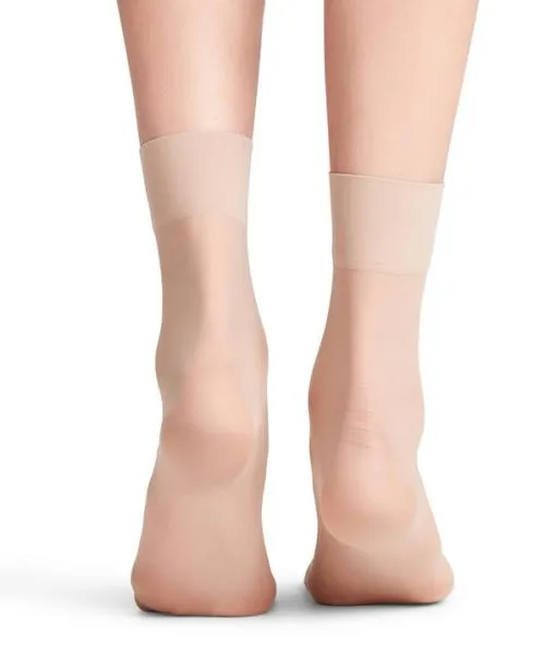 Women Pure Matt 20 DEN Women Anklets Golden FALKE Fullyfashioned Stockings