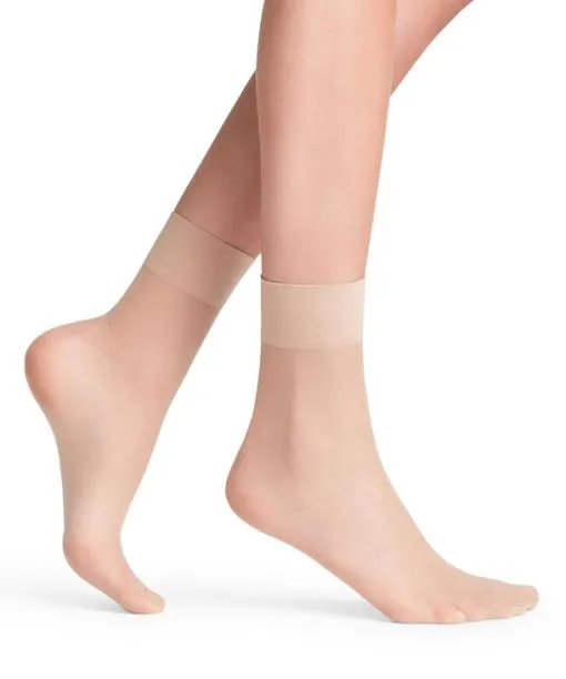 Women Pure Matt 20 DEN Women Anklets Golden FALKE Fullyfashioned Stockings