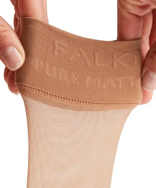 Women Pure Matt 20 DEN Women Anklets Sun FALKE Fullyfashioned Stockings