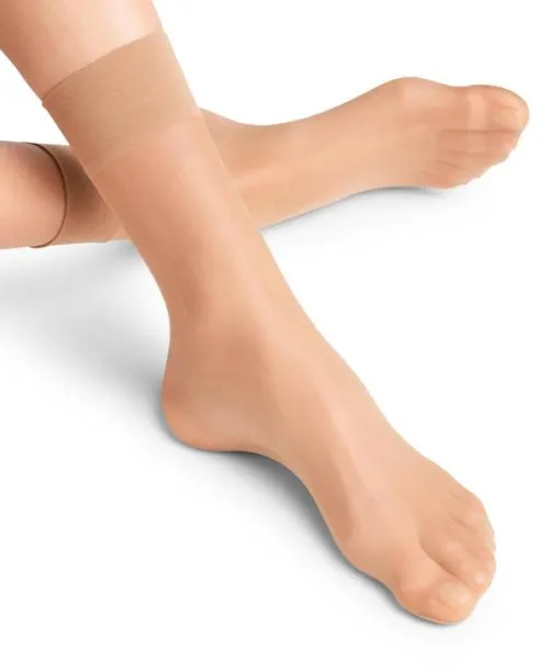 Women Pure Matt 20 DEN Women Anklets Sun FALKE Fullyfashioned Stockings