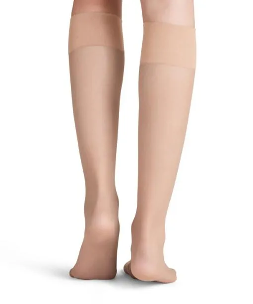 Women Pure Matt 20 DEN Women Kneehigh Socks Crystal FALKE Fullyfashioned Stockings
