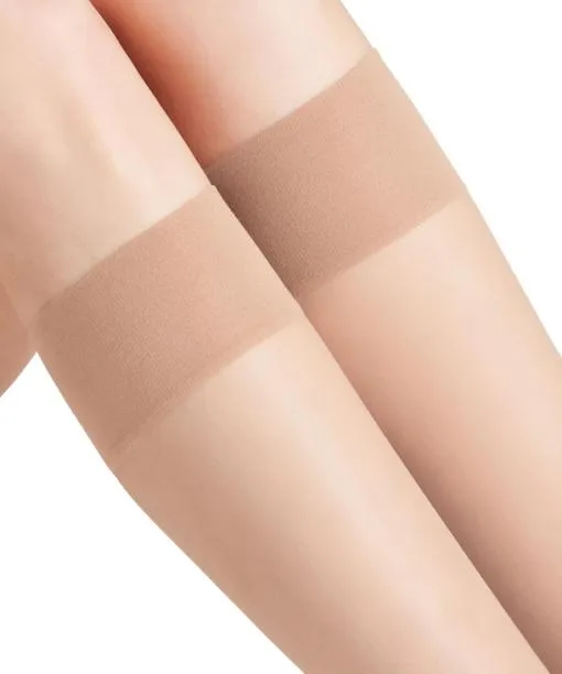 Women Pure Matt 20 DEN Women Kneehigh Socks Crystal FALKE Fullyfashioned Stockings