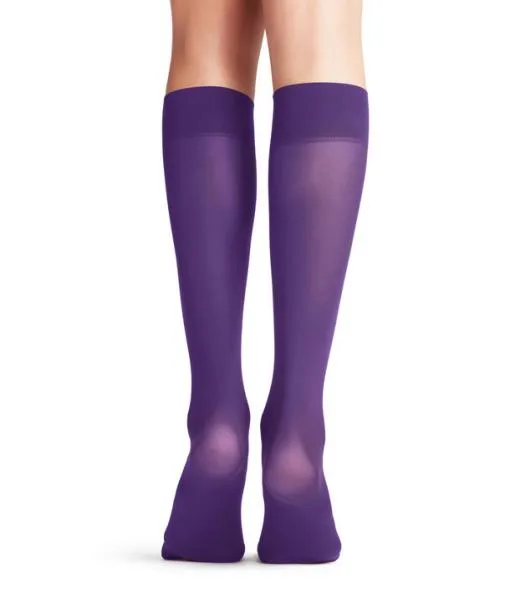Women Pure Matt 50 DEN Women Kneehigh Socks Petunia FALKE Fullyfashioned Stockings