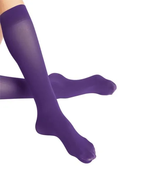 Women Pure Matt 50 DEN Women Kneehigh Socks Petunia FALKE Fullyfashioned Stockings