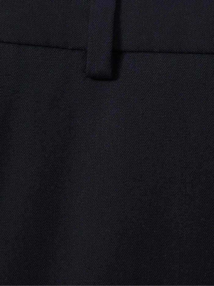 Women Reiss Pants Joanne Slim Fit Tailored Trousers Navy
