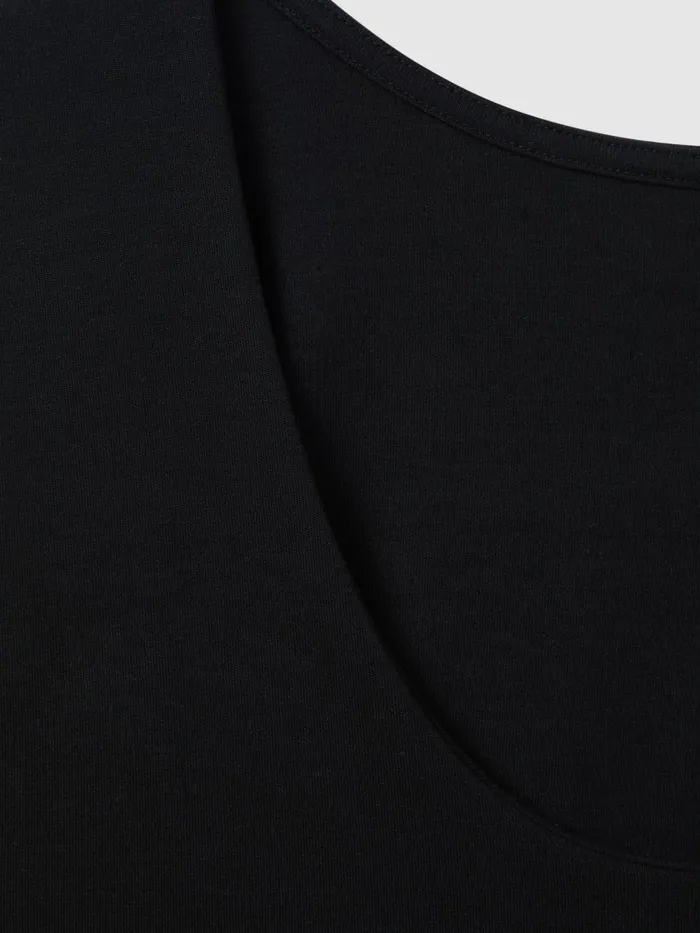 Women Reiss Tops Courtney Scoop Neck Vest Black