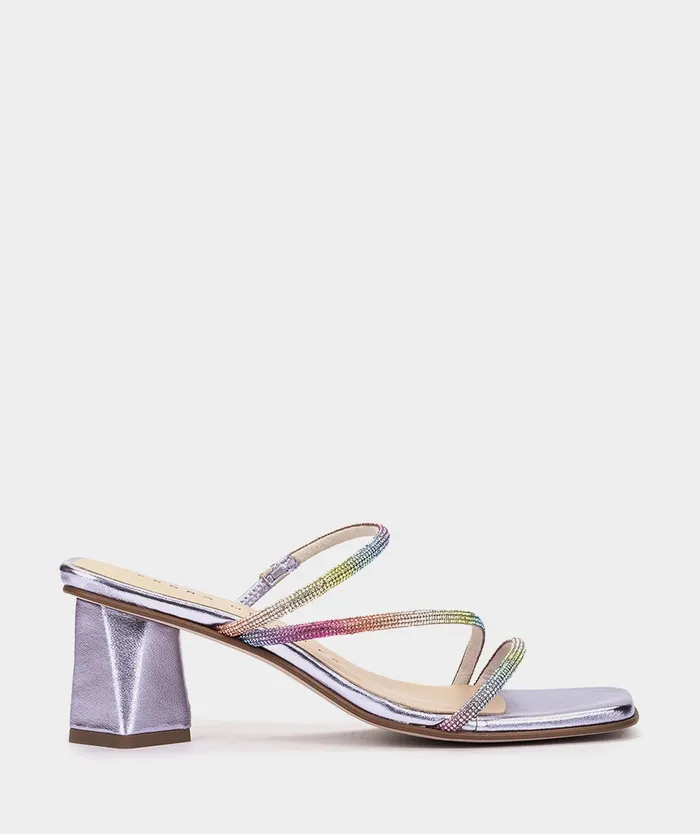Women Riad Metallic 8211 Heeled Sandals Pedro Miralles