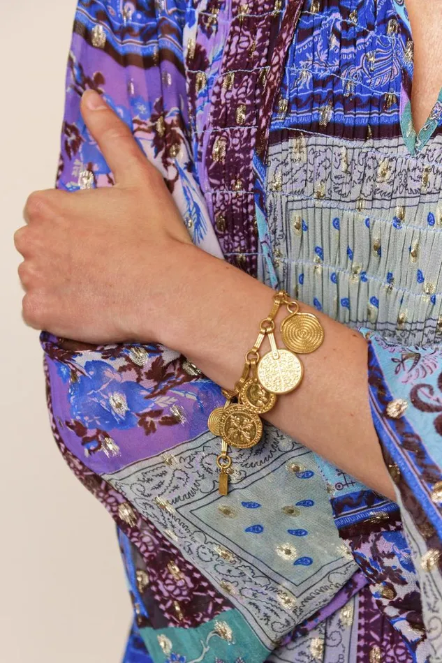 Women RIXO All Occasion Adie GoldPlated Bracelet Gold