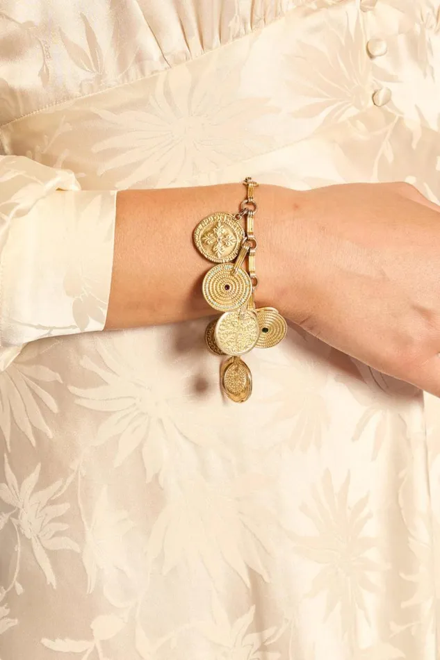 Women RIXO All Occasion Adie GoldPlated Bracelet Gold