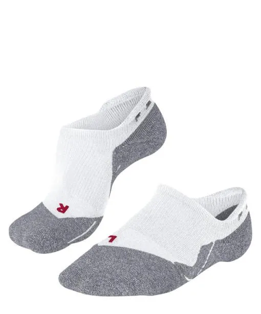 Women RU3 Comfort Invisible Women Running No Show Socks White FALKE Running Socks