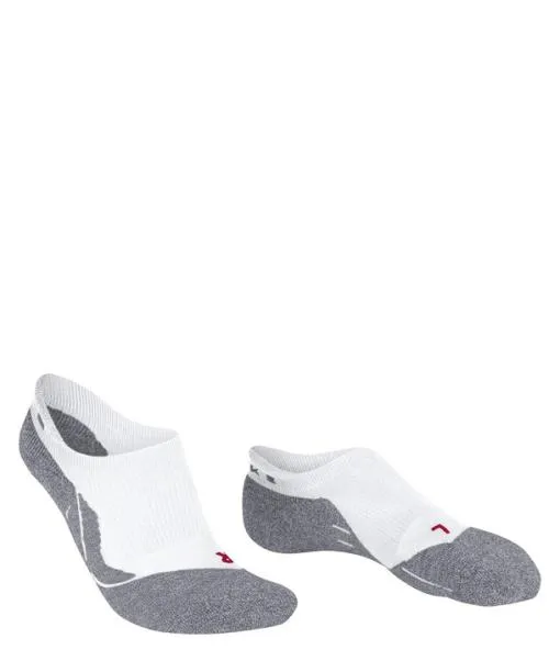 Women RU3 Comfort Invisible Women Running No Show Socks White FALKE Running Socks