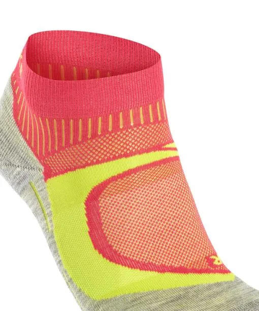 Women RU4 Endurance Cool Short Women Running Short Sock Neop Red FALKE Running Socks