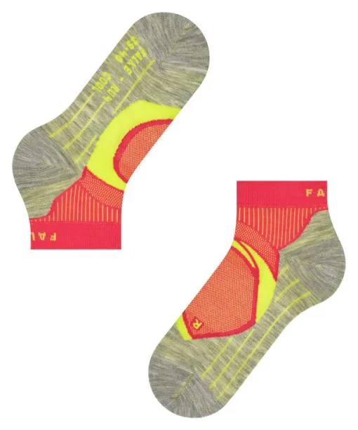Women RU4 Endurance Cool Short Women Running Short Sock Neop Red FALKE Running Socks
