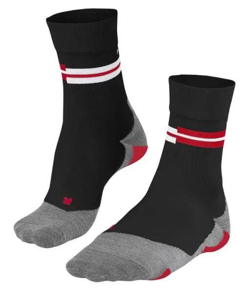Women RU5 Race Women Running Socks Black FALKE Running Socks