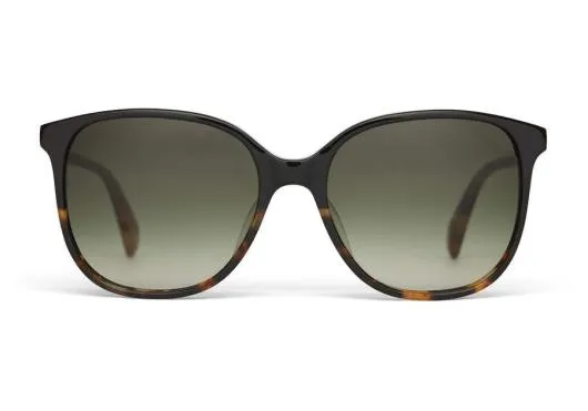 Women Sandela Black Tortoiseolive Gradient TOMS Sunglasses