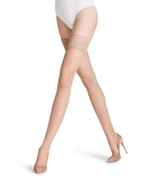 Women Seidenglatt 15 DEN Women Stay Ups Cocoon FALKE Thigh Highs