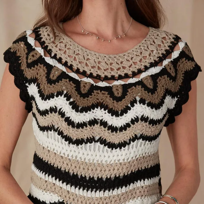 Women Selah Sweater Black Tan Sundance Catalog Sweaters