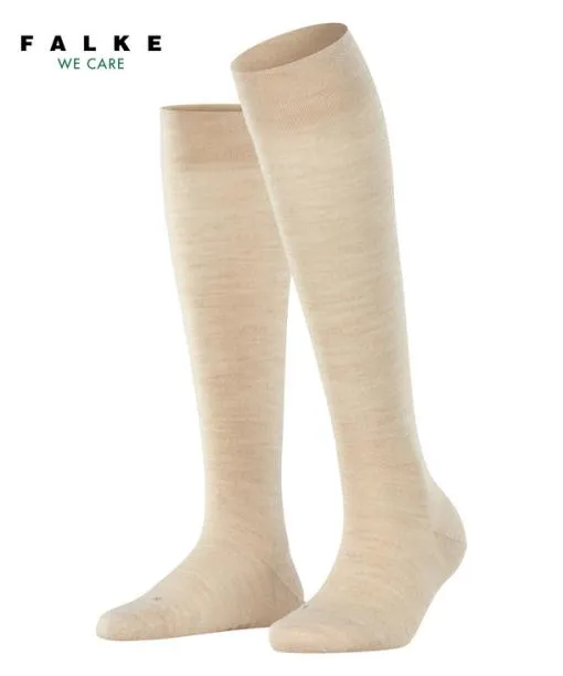Women Sensitive Berlin Women Kneehigh Socks Linen Mel FALKE Functionals
