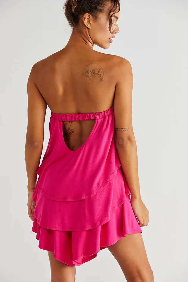 Women Sets Free People Sunsational Set Hot Pink