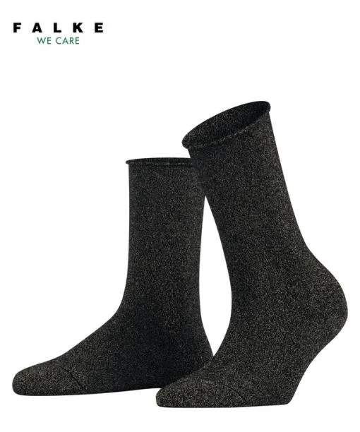 Women Shiny Women Socks Black FALKE Socks