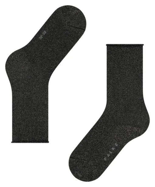 Women Shiny Women Socks Black FALKE Socks