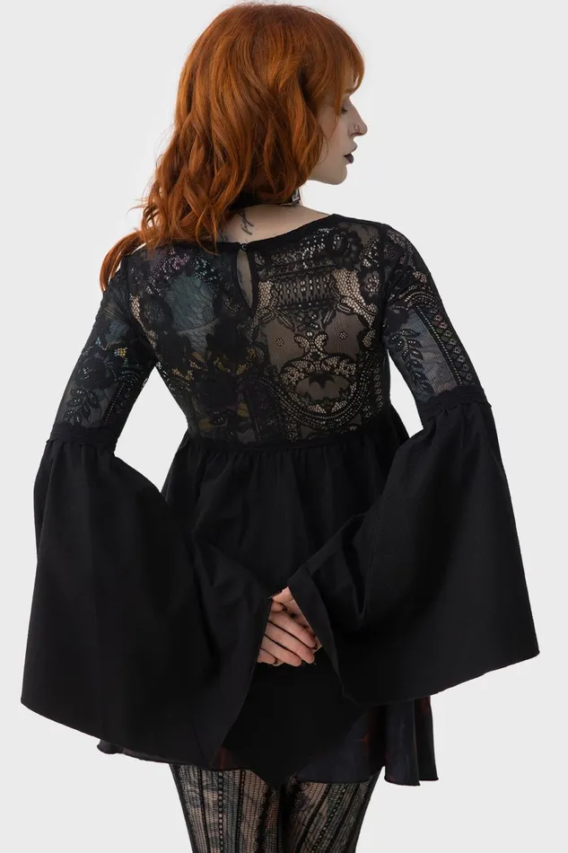 Women Shirts and Blouses Killstar Sacred Coven Blouse