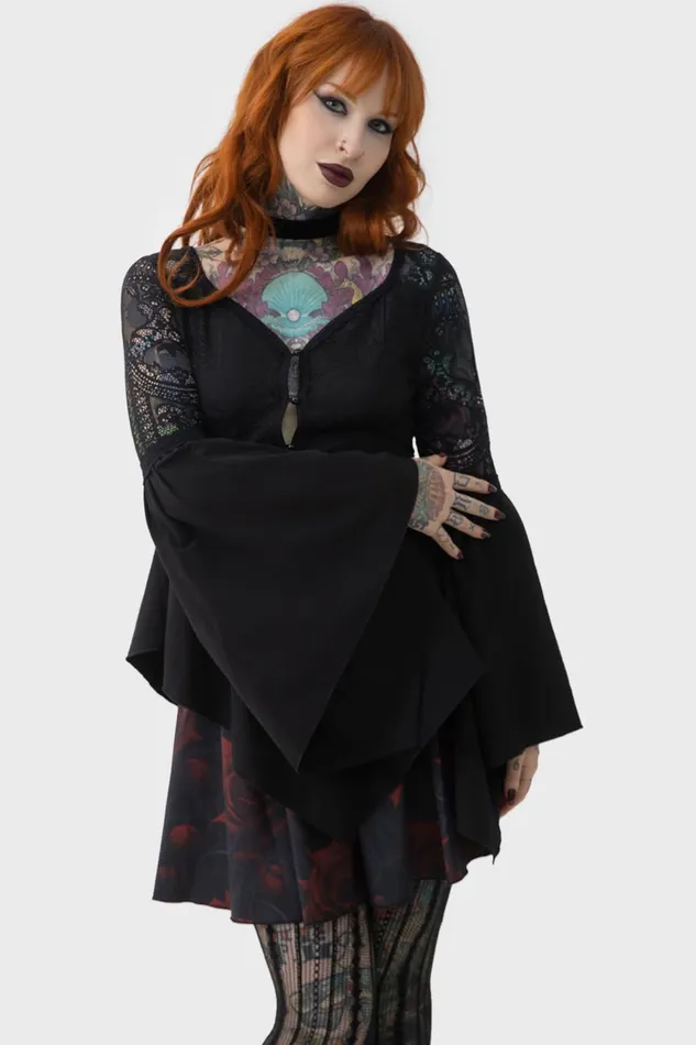 Women Shirts and Blouses Killstar Sacred Coven Blouse