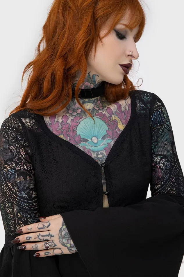 Women Shirts and Blouses Killstar Sacred Coven Blouse