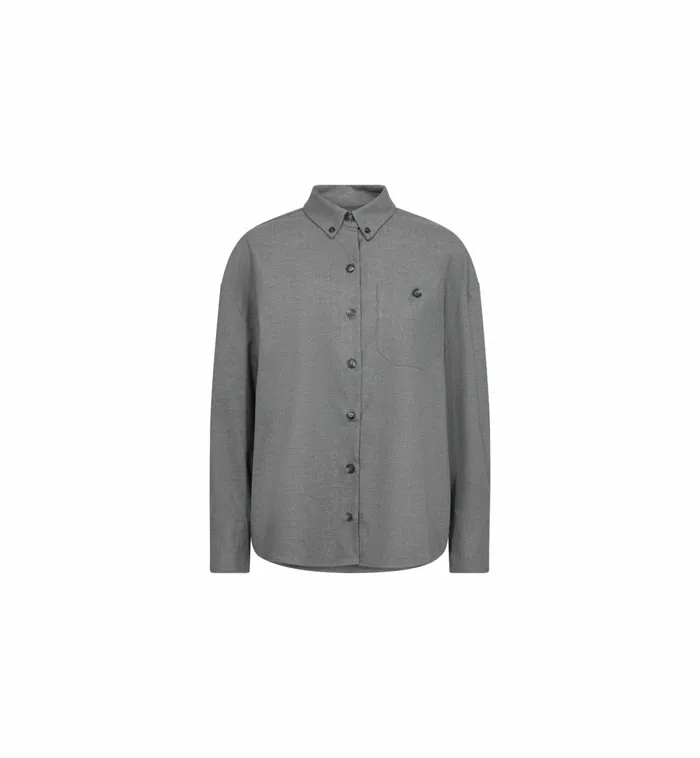 Women Shirts MOS MOSH MMSofie Caia Shirt Sharkskin