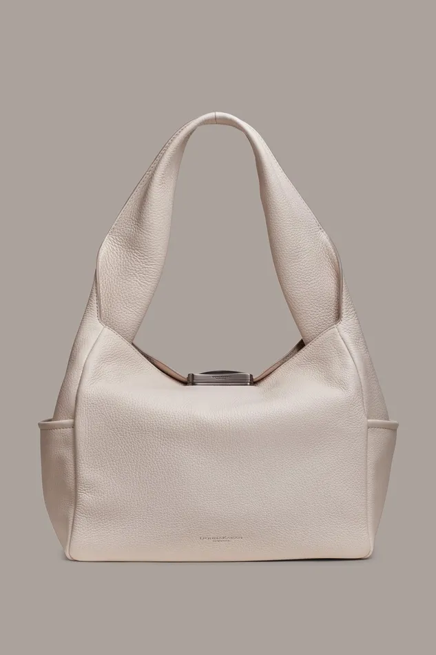 Women Shoulder And Hobo Bags Donna Karan AMAGANSETT SHOULDER BAG Sand