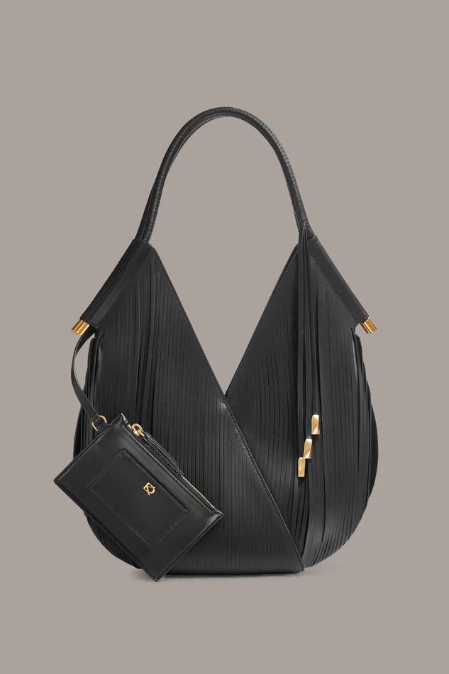 Women Shoulder And Hobo Bags Donna Karan BALDWIN MINI SHOULDER BAG Black