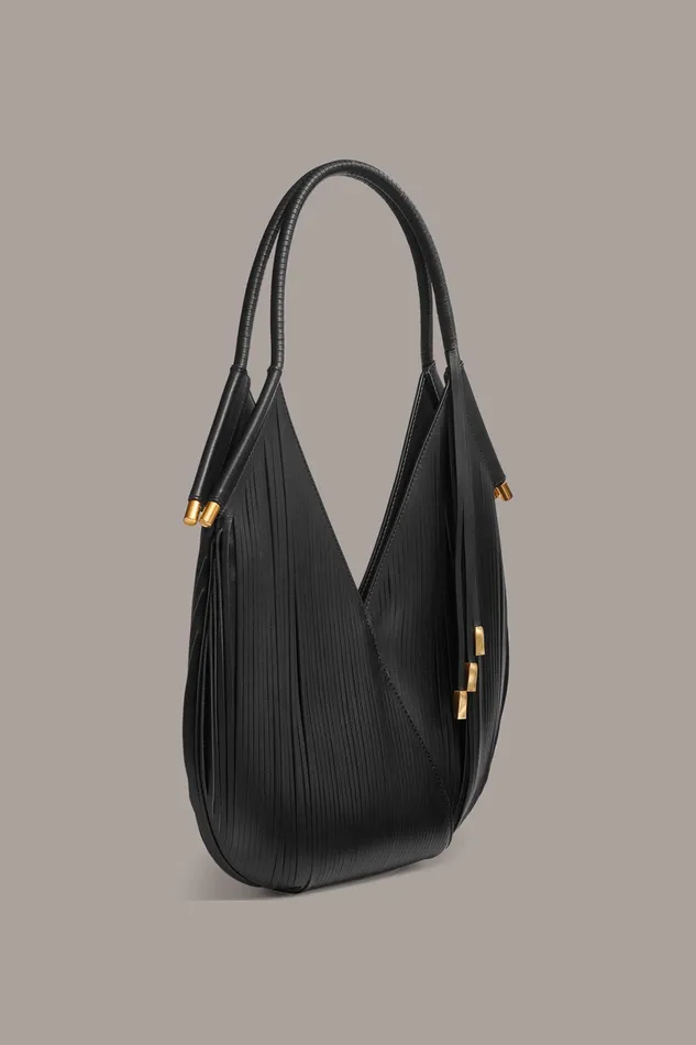 Women Shoulder And Hobo Bags Donna Karan BALDWIN MINI SHOULDER BAG Black