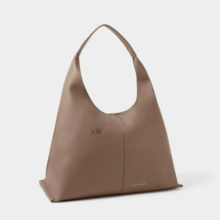 Women Shoulder Bags Katie Loxton Laila Shoulder Bag In Mocha 8211 Slouch Bag