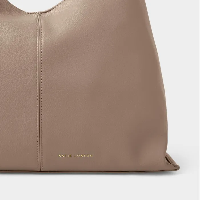 Women Shoulder Bags Katie Loxton Laila Shoulder Bag In Mocha 8211 Slouch Bag