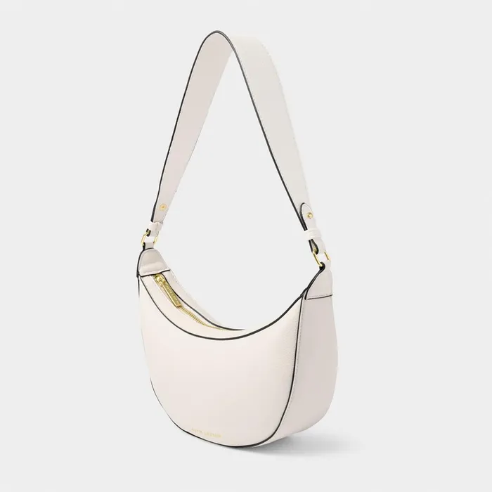 Women Shoulder Bags Katie Loxton Marni Small Shoulder Bag In Off White 8211 Half Moon Bag