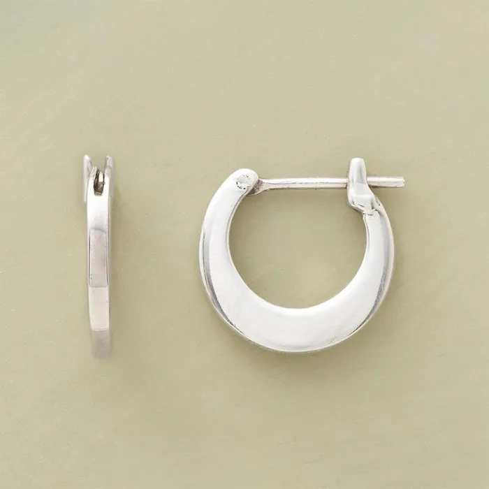 Women Silver Sliver Earrings Sundance Catalog Earrings
