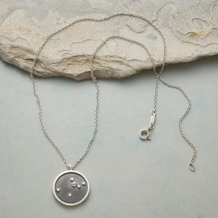 Women Silver Zodiac Constellation Necklace Sundance Catalog Necklaces Women Silver Zodiac Constellation Necklace Sundance Catalog Necklaces
