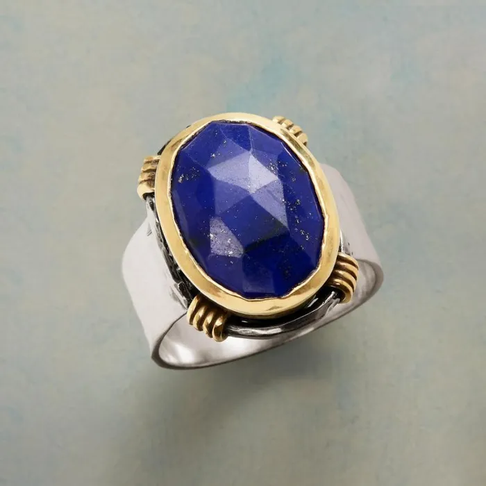 Women Silversmith Lapis Ring Sundance Catalog Rings