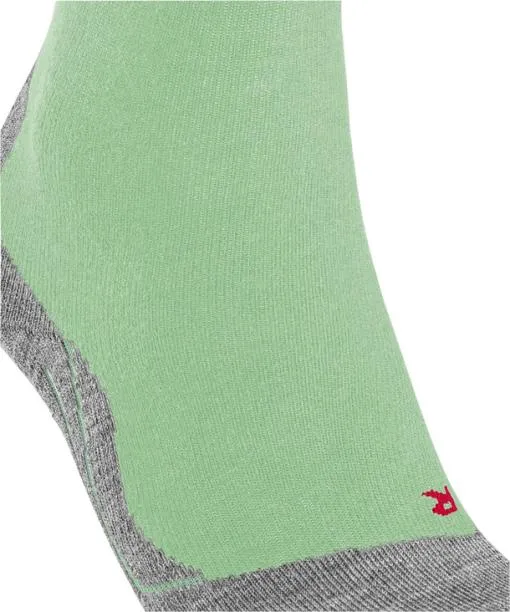 Women SK2 Intermediate Women Skiing Kneehigh Socks Quiet Green FALKE Ski Socks