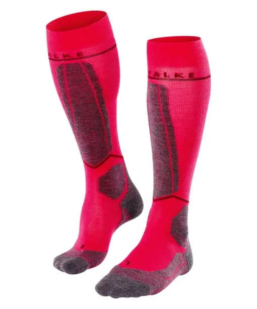 Women SK4 Advanced Compression Light Women Skiing Kneehigh Socks Rose FALKE Ski Socks