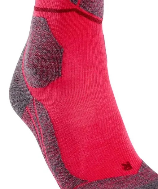 Women SK4 Advanced Compression Light Women Skiing Kneehigh Socks Rose FALKE Ski Socks