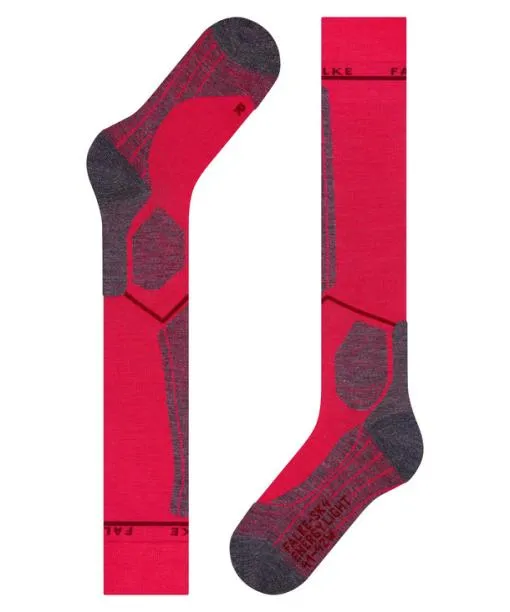 Women SK4 Advanced Compression Light Women Skiing Kneehigh Socks Rose FALKE Ski Socks