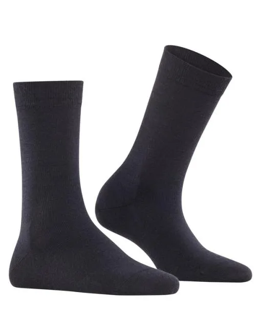 Women Softmerino Women Socks Dark Navy FALKE Socks