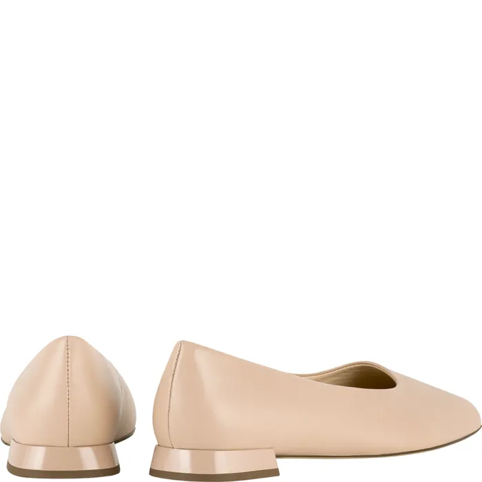 Women Squared Ballerinas Nude HGL Ballerinas