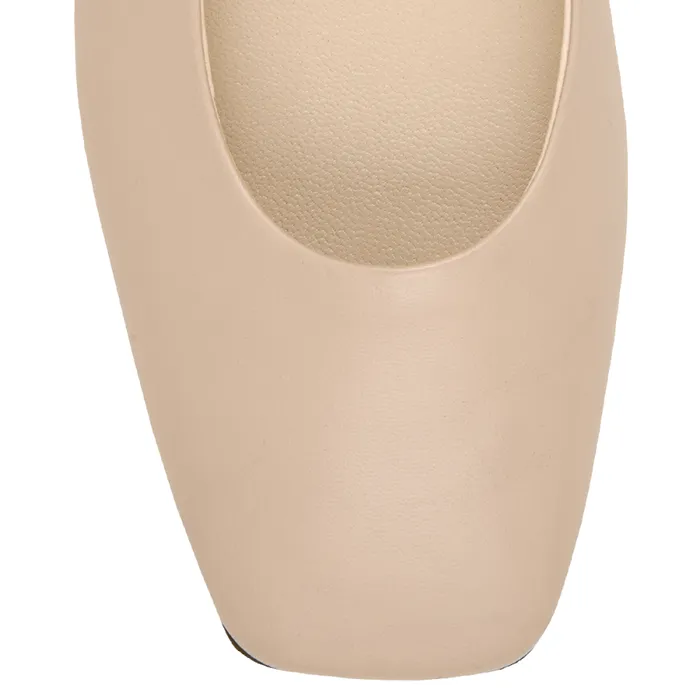 Women Squared Ballerinas Nude HGL Ballerinas